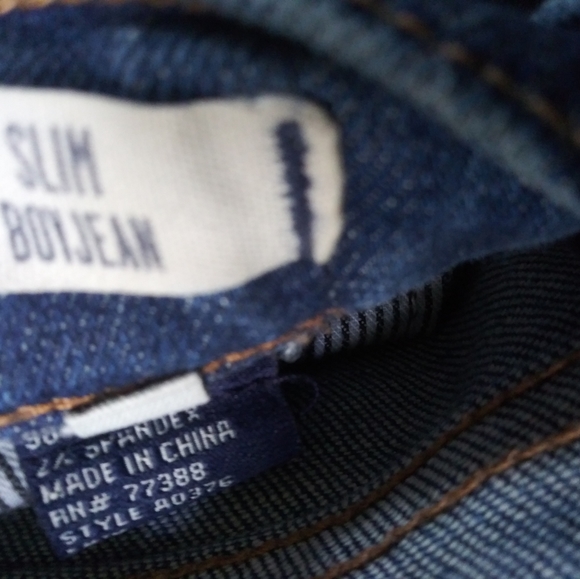 Madewell Slimboy Jeans Distress Size 25 - Picture 7 of 7